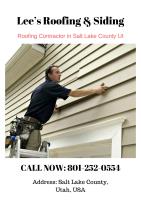 Roofing Contractor in Salt Lake County Ut image 1